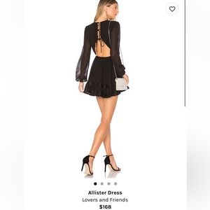 Lovers and Friends Allister Dress in black, size XS